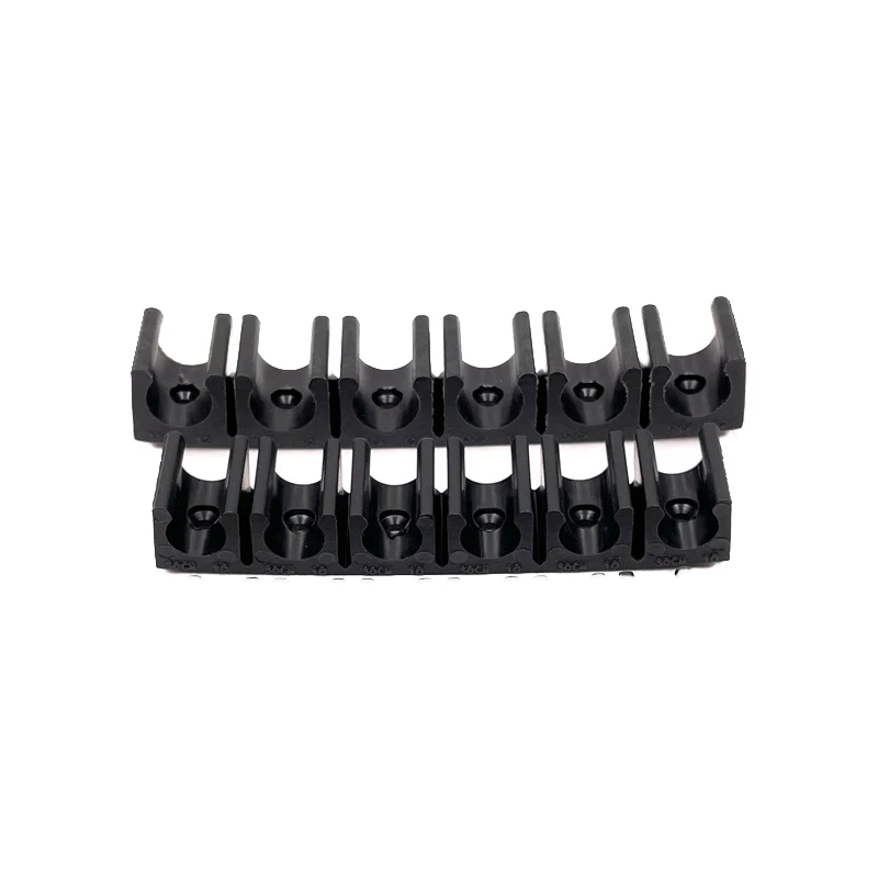 U-shaped buckle tracheal clamp, multiple tube holder nylon fixed slot pipe clamp SX-4 6 8 10 12 TM-D4 D6 D8 D10 D12