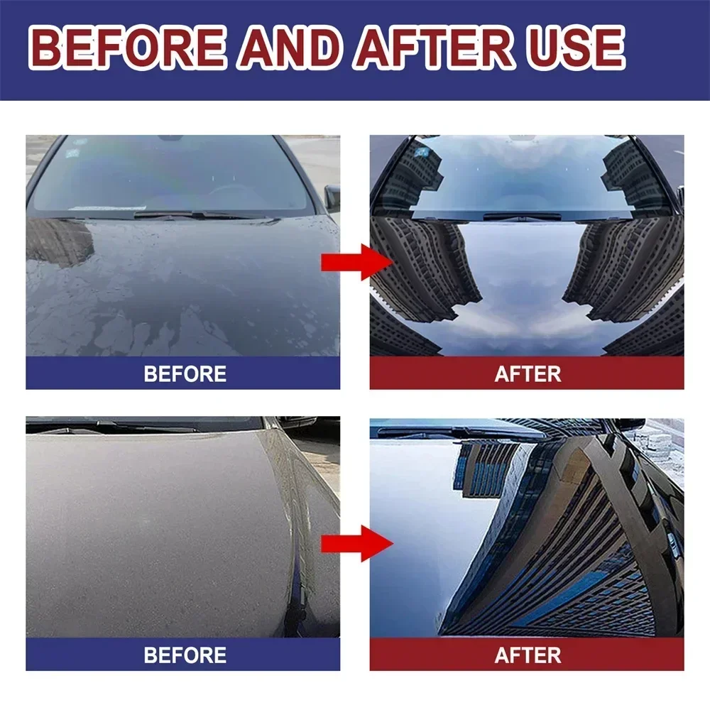 Car Ceramic Quick Coating Agent, Alta proteção, Scratch Repair Glass, Cuidado de revestimento hidrofóbico, 3 em 1