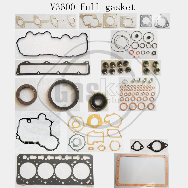 

V3600 V3700 Full Gasket Set For Kubota Diesel Engine