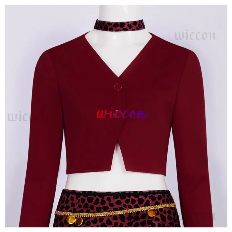 

Silent2Hill Медсестра Мария Косплей Костюм Юбка с леопардовым принтом Косплей Комплект Ролевой костюм Игровой наряд для женщин и девочек DGJ6RJU8