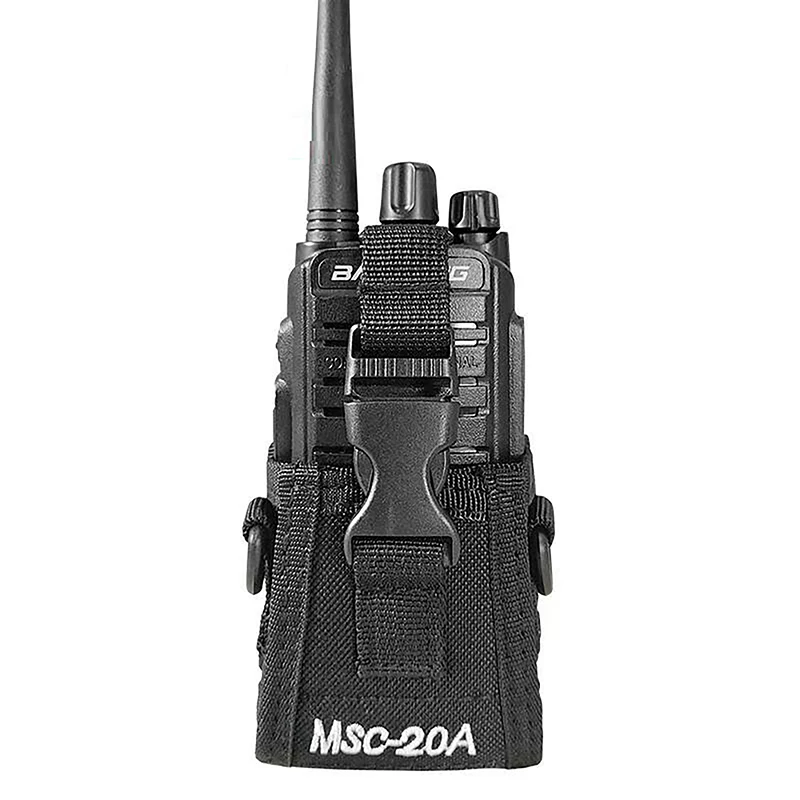 Walkie Talkie tas penyimpanan kain nilon, penutup pelindung Interphone untuk UV5R UV82 BF888S Ham Radio Aksesori