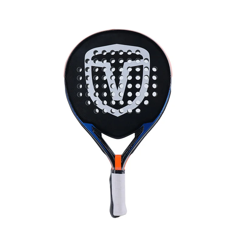 New Padel Tennis Racket 3K Carbon Fiber EVA Soft Face Paddle Racquet Bag Cover Sports Entertainment Beach tennis