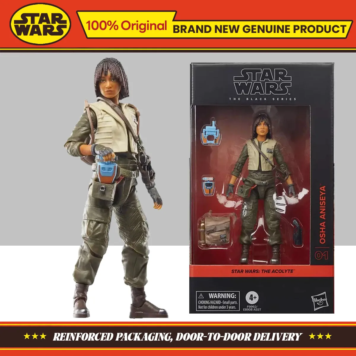 在庫あり-ハズブロ-スターウォーズ-ブラックシリーズ-オシャ・アニセヤ-15cm-アクションフィギュア-コレクション-オリジナルモデル-おもちゃ-装飾品-ギフト