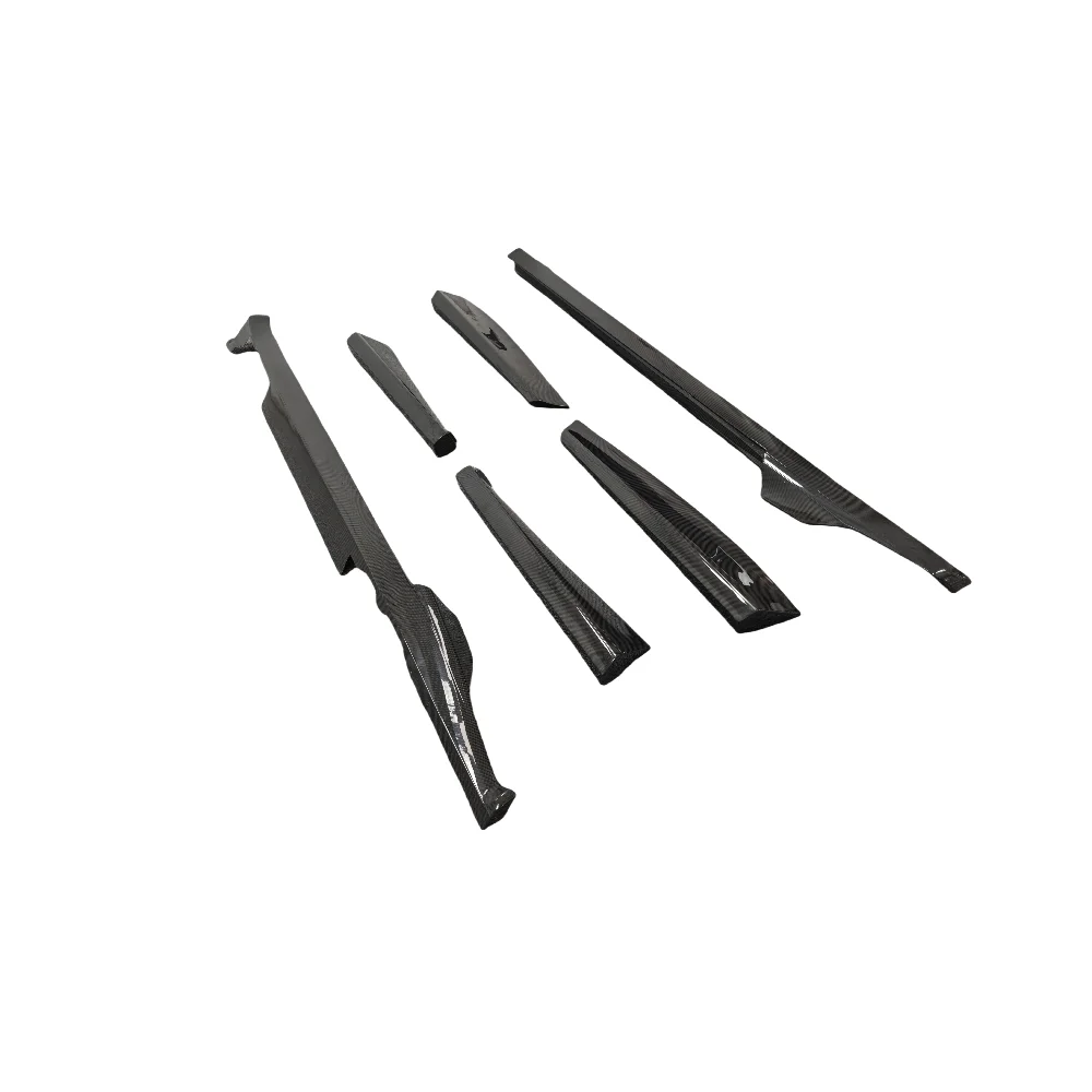 

Для Ferrari Purosangue OEM боковая юбка из углеродного волокна, комплект кузова FUV, модернизация для стильного внешнего вида