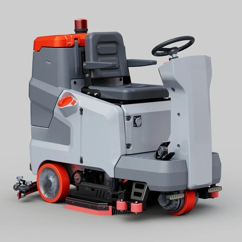 Heavy Duty Ride on High Pressure Cleaning Floor Scrubber Sweeper Machine for Garden Washing
