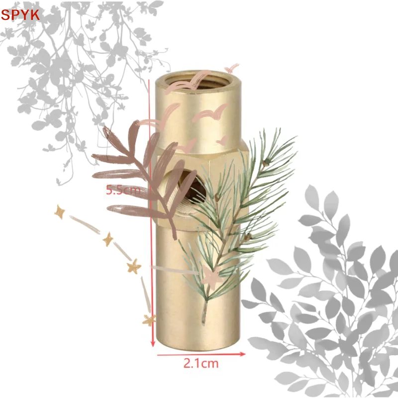Brass Siphon Full Cone Nozzle Base Waste Oil Burner Nozzle For  Injection, Air Atomization Boiler Combustion Parts