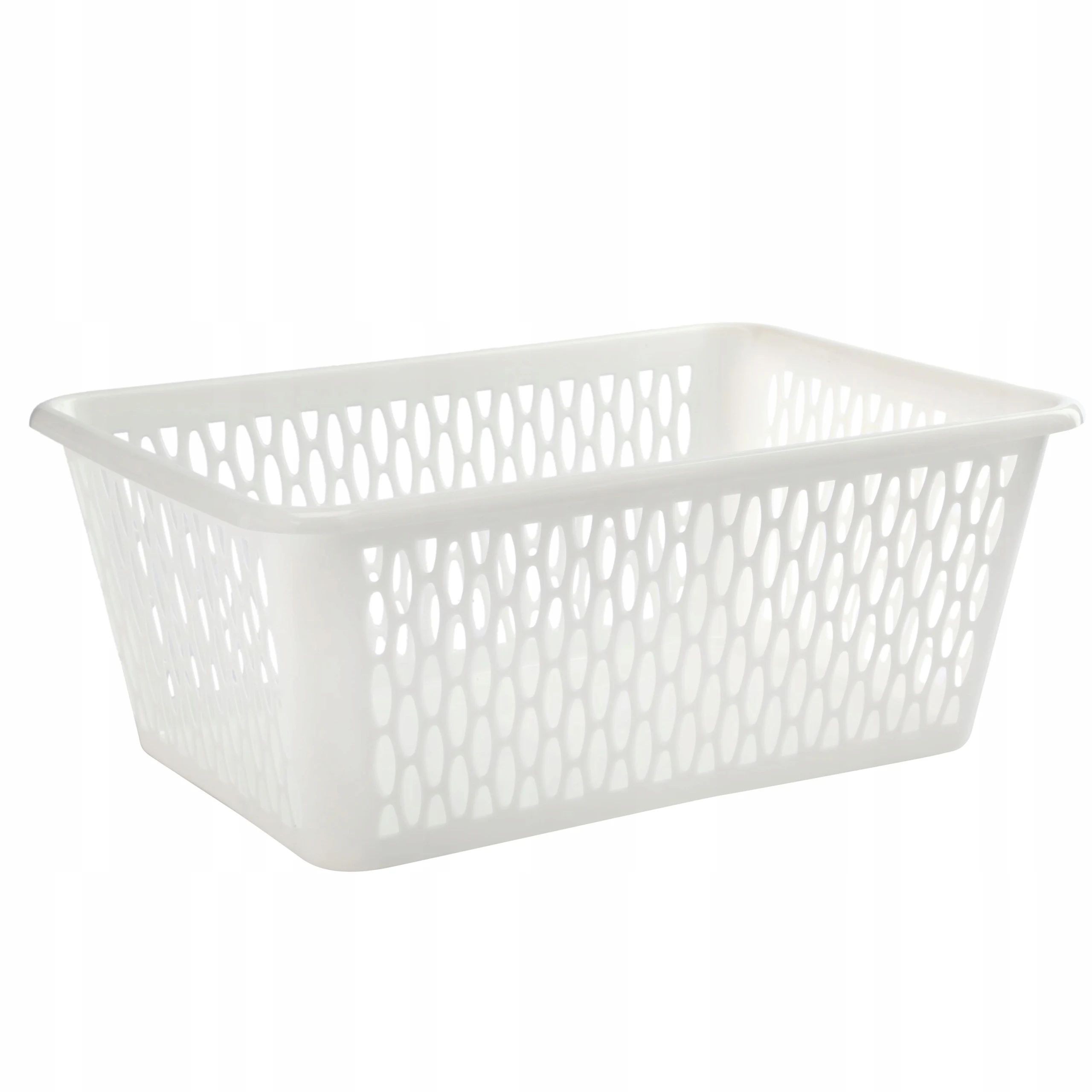Universele mandje crèmekleurige organizer 25 × 16 × 8 cm voor opbergen