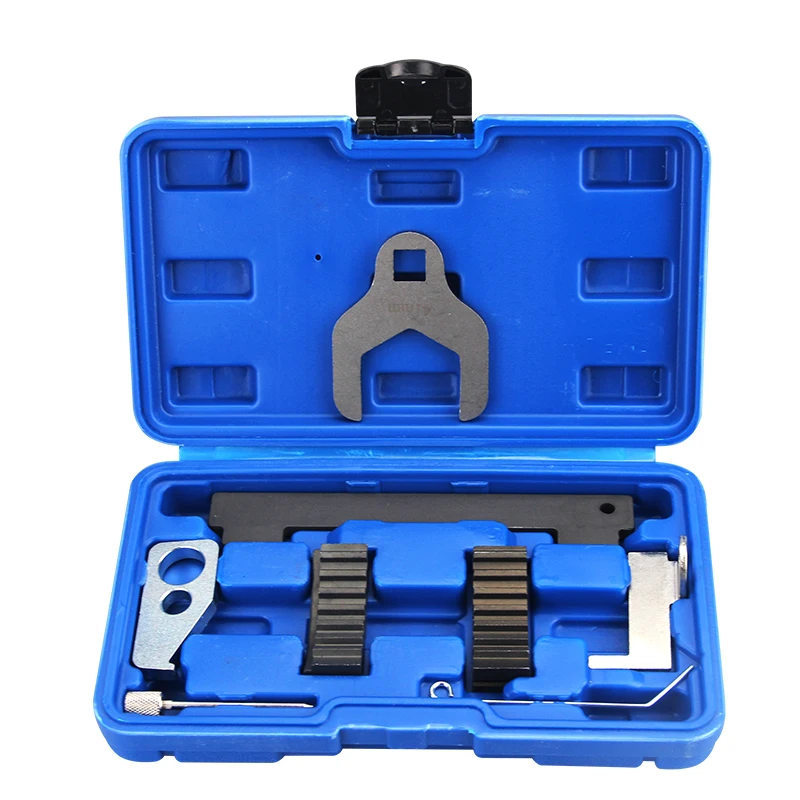 8pc Engine Camshaft Tensioning Locking Alignment Timing Tool Kit for Chevrolet Alfa Romeo 16 V1.6 1.8 Auto Repair Tool