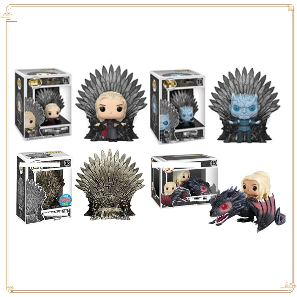 

FUNKO Pocket Game of Thrones Classic Figures Collection Popular Birthday Gifts Daenerys Targaryen Ornaments Model Toy Ornaments