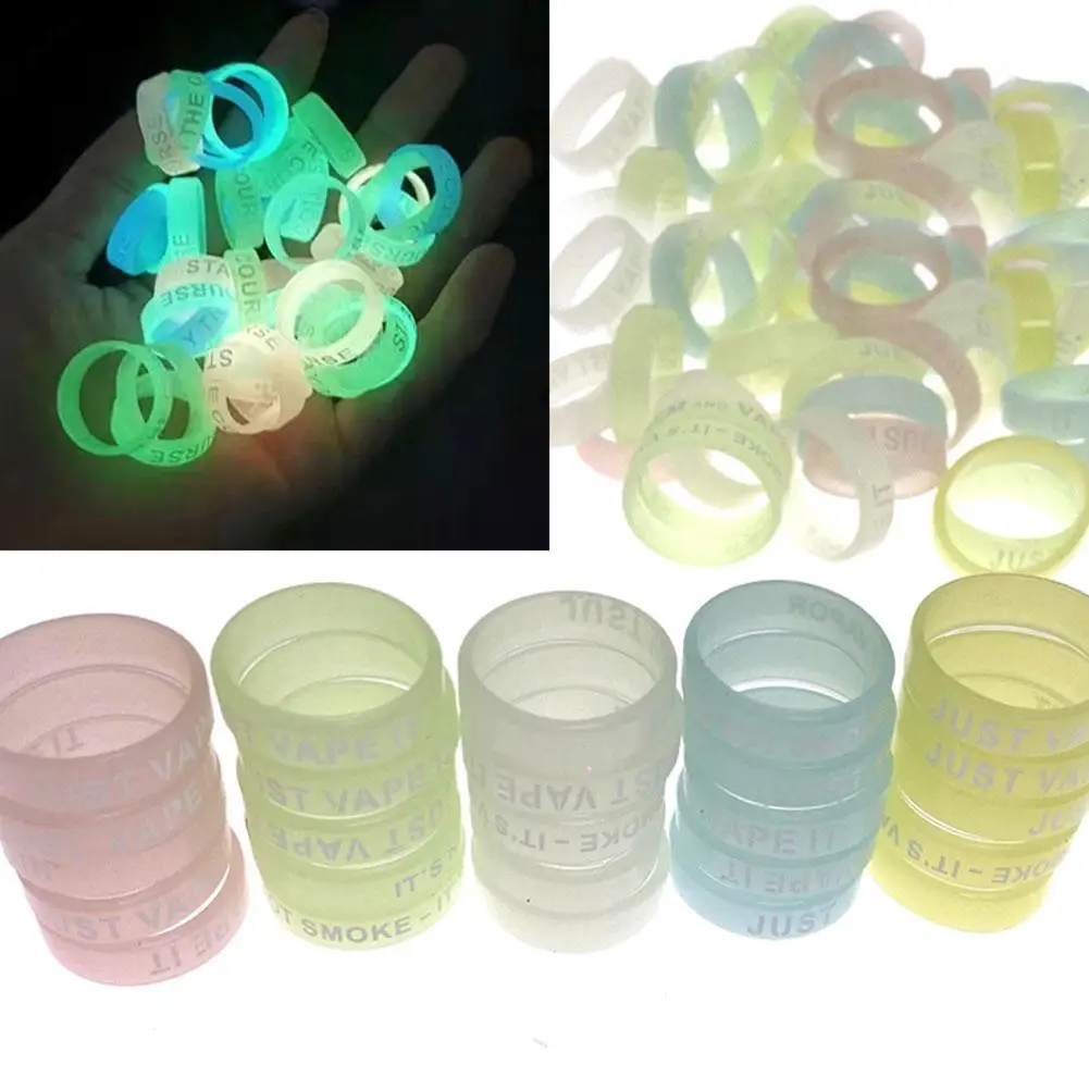 20/50Pcs Anti-Skid Silicone Fishing Rod Handle Rings Stopper O-shaped Rubber Rings Set Protector Grip Sleeve Fishing Accessories view 5