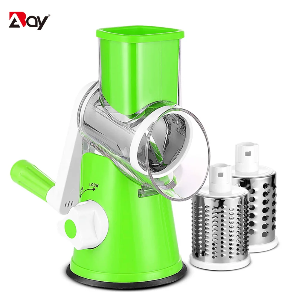 Manual Rotary Cheese Grater for Vegetable Cutter Potato Slicer Mandoline Multifunctional Vegetable Chopper Kitchen Accessories