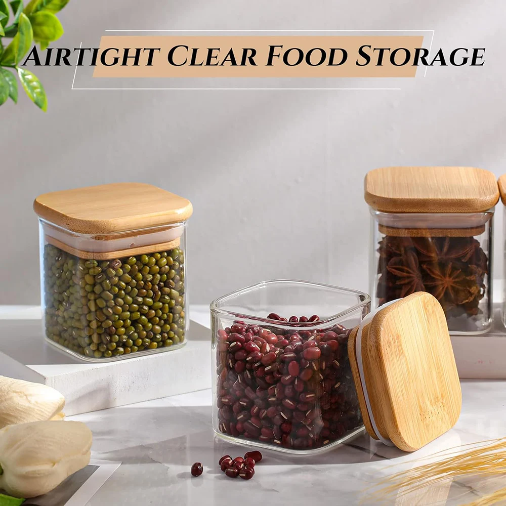 4oz 6Packs Glass Jars Set with - Food Storage Jar Labels review and price