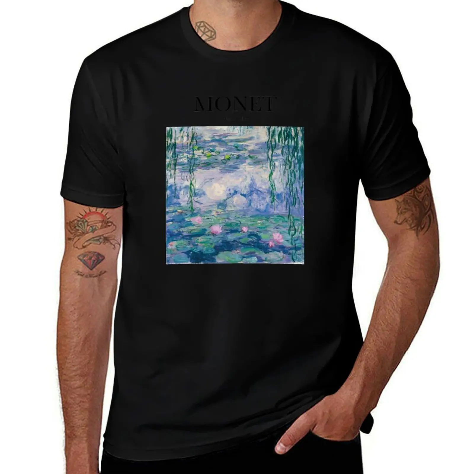 

Monet - Water Lilies T-Shirt Anti-Perspiration Workout Top
