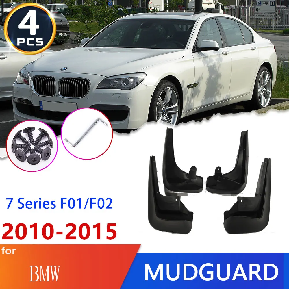 

Car Fender Mud Flaps For BMW 7 Series F01/F02 2010~2015 Perodua Road Guards Mudflap Mudguards Splash Car Goods Accessories 2011