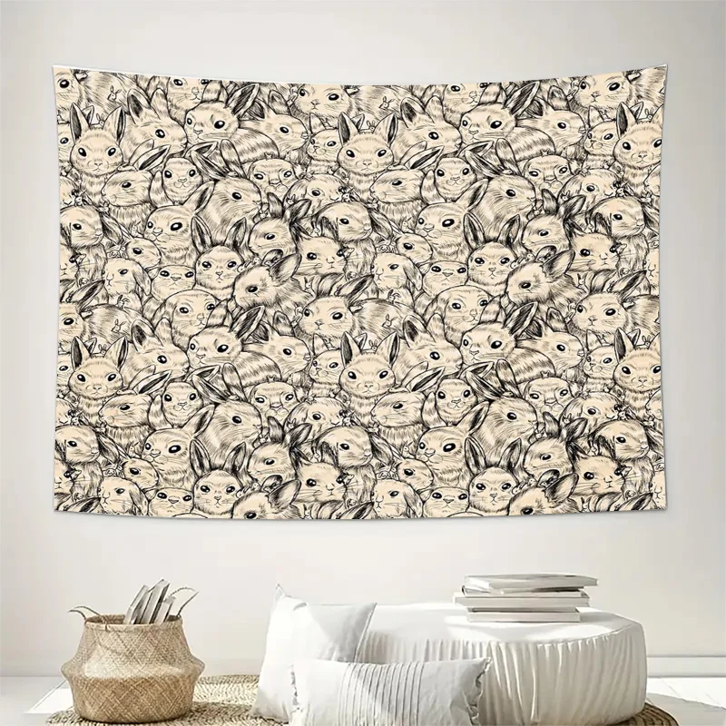 Bohemian Tapestry Wall Hanging Aesthetic Room Decor Nature Forest Tree Branch Vintage Home Textile Bedding Coverlet Wall Art