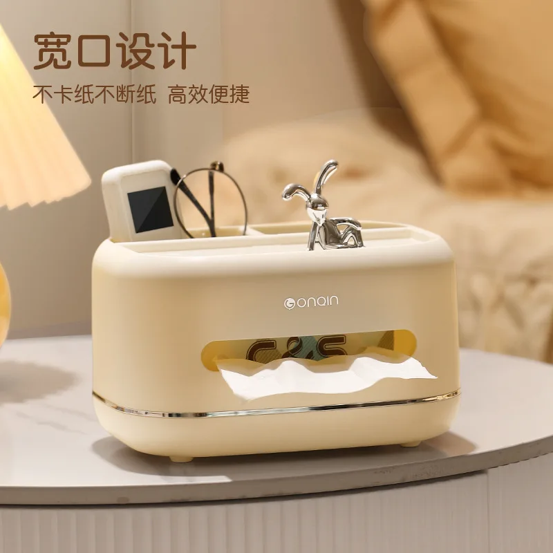 Tekenpapier Doos Voor Thuis Woonkamer, Creatief En Minimalistisch, Multifunctioneel, Afstandsbediening Voor Weefsel Opbergdoos