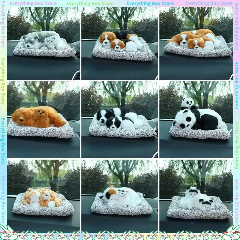 

Activated Carbon Dog Shaped Car Interior Decoration Cute Simulation Furniture Ornament For Odor Removal And Air Purification