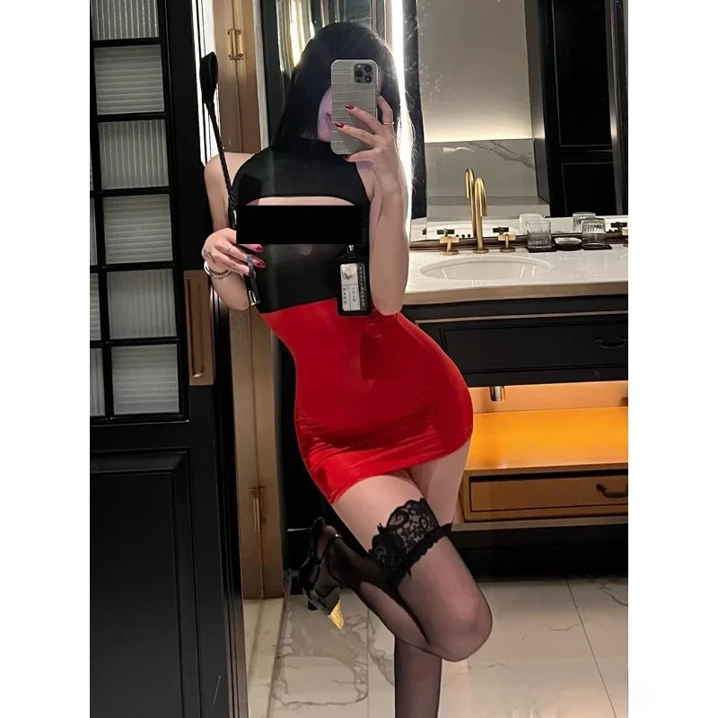 RT01 Sexy OL Secretarial Uniform Cosplay Costume Teacher Outfits Office Girl Mini Skirt Suit RolePlay Nightclub Hip Hugging *Jk2