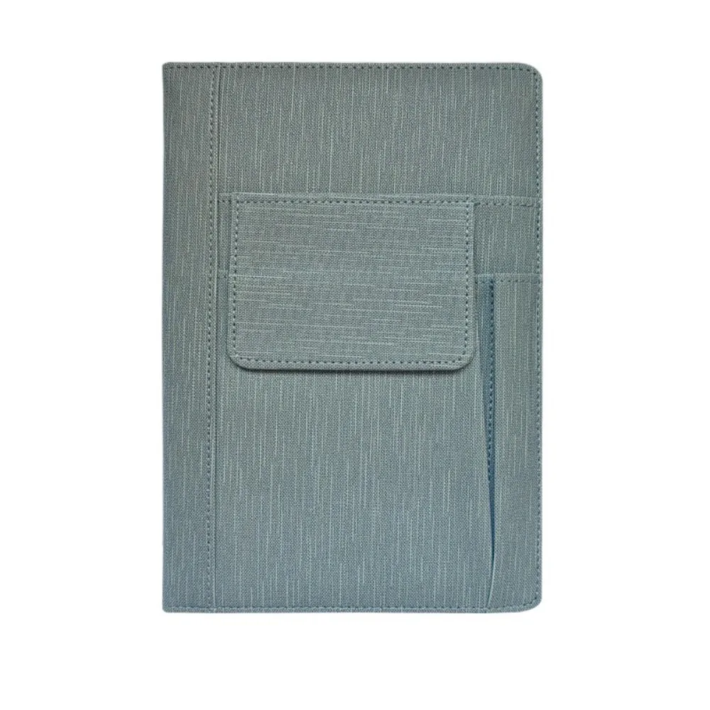 

Portable A5 Notebook with Pocket To Do List Retro PU Leather Notebook Diary Stationery Memo Book Girls