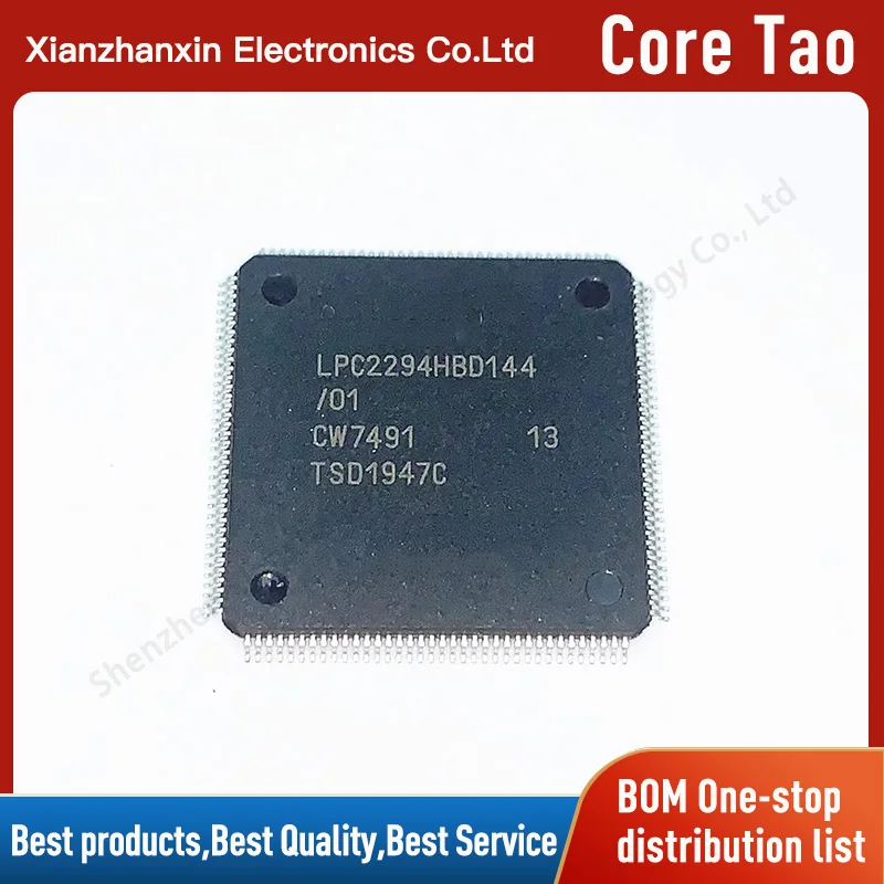 1pcs/lot LPC2294HBD144/01 LPC2294HBD144 LPC2294 LQFP144 Microcontroller chips in stock