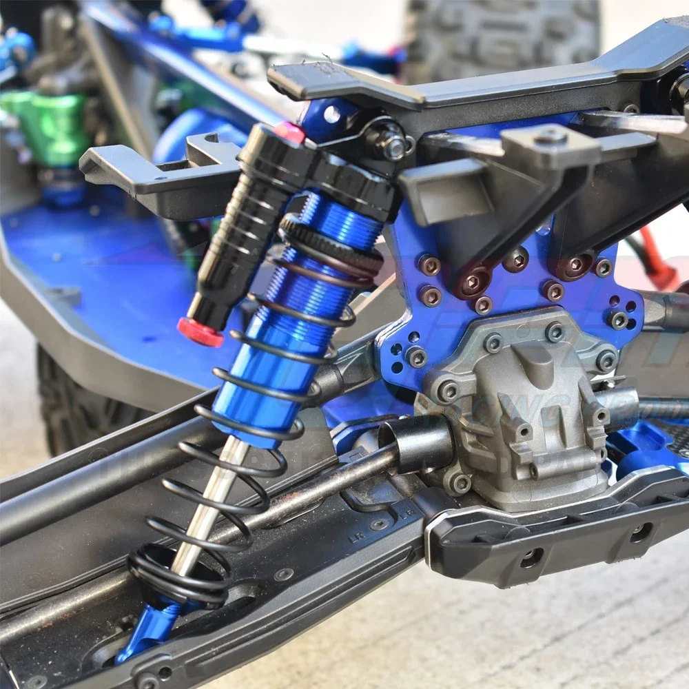 GPM voor Traxxas 1/8 Sledge 4WD Monster Truck 95076-4 Upgrade Onderdelen Metaal 128mm Echte Negatieve Druk Schokdempers 9660
