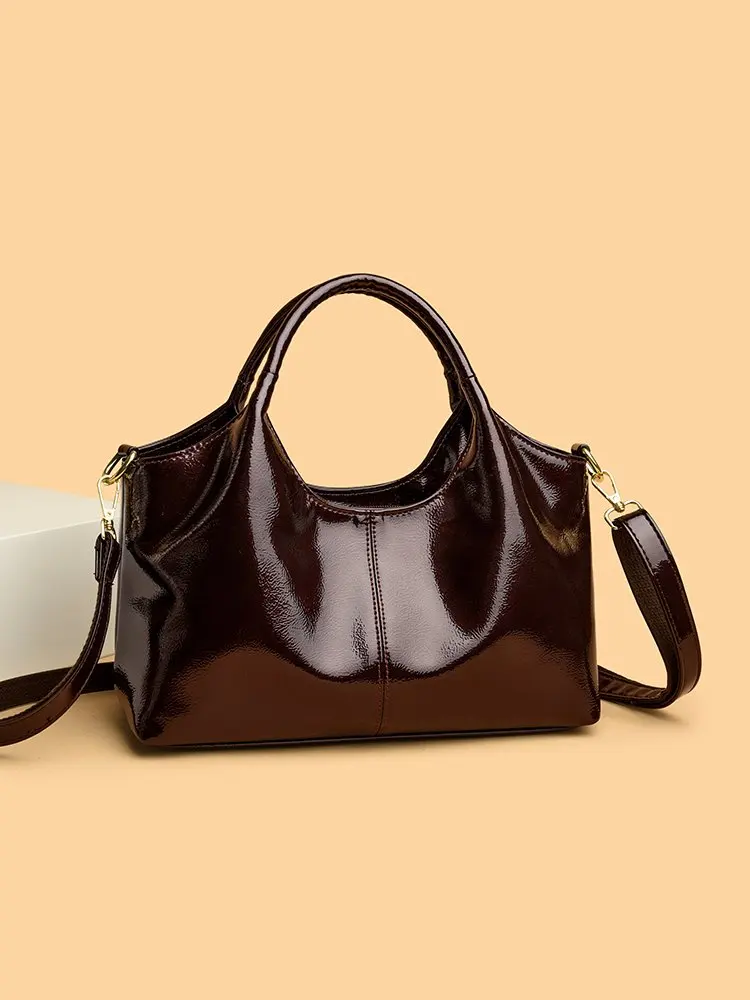 Tas Selempang Bisnis Elegan Untuk Wanita, Desain Minimalis Dengan Logo Huruf, Tas Tangan Mewah Untuk Waktu Santai