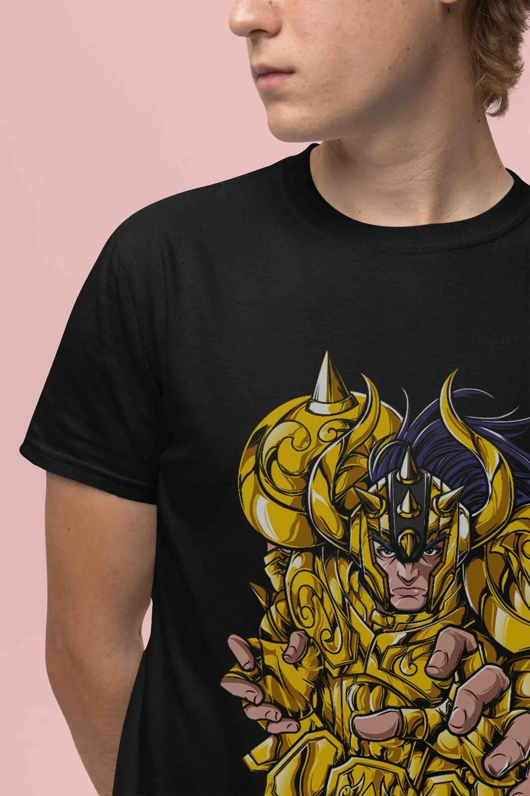 Saint Seiya Shirt Shiryu Tshirt Hyoga T-Shirt Shun Top Ikku Anime Graphic Tee