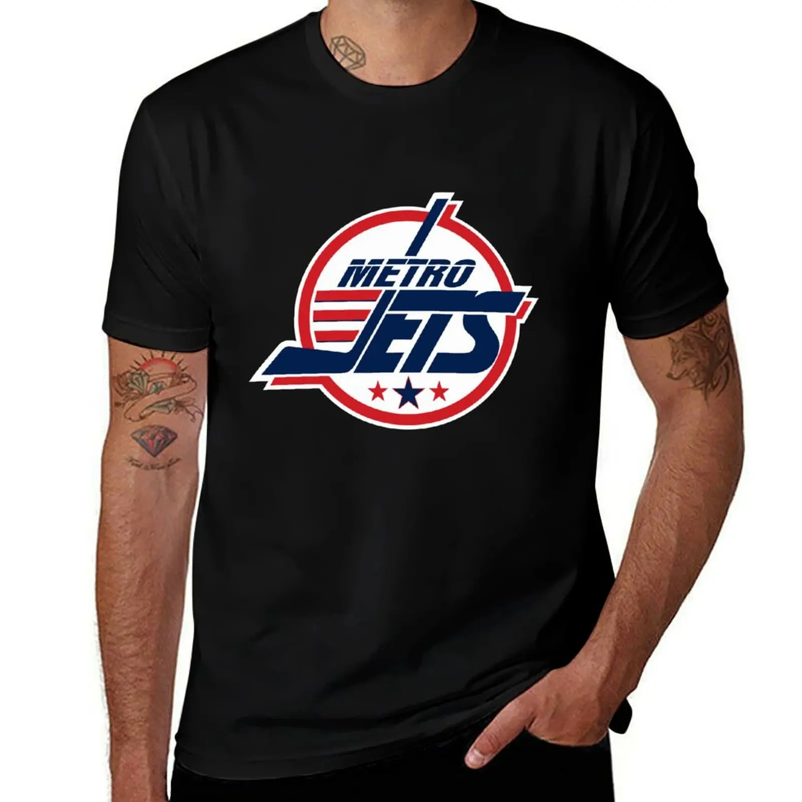 

Metro Jets logo T-Shirt Big and Tall Short Sleeve Tee