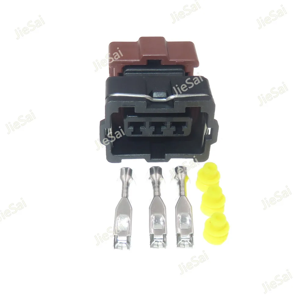 Automotive Wire Harness AMP 3 Pin Socket Female Connector 15305560 PB185-03026