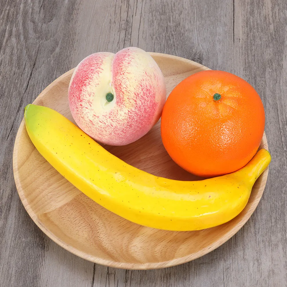 

6 pcs Decor Artificial Vivid Lifelike Fruit Artificial Fruits Decor Ornament For Home Shopping Mall Decoration Fake Fruit