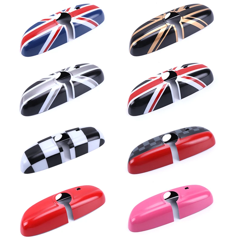 Car Interior Rearview Mirror Cover Shell Hous ing Stickers For M coope r F 54 F 55 F 56 F 57 F 60 Car Styling Auto Accessories