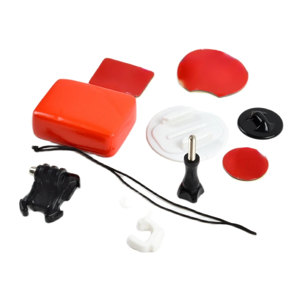 อุปกรณ์เสริมสำหรับกล้อง Go Pro Surf ชุดขยายกระดานโต้คลื่น + ลอยพร้อมสติกเกอร์กาว 3 ม.สำหรับ GoPro HERO YI SJ XIAOMI