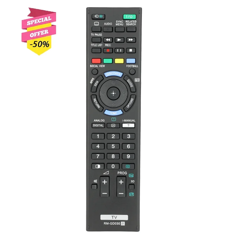 

RM-GD030 RMGD030 Remote Control For Sony Smart TV KDL-55W950B KDL-50W800B KDL-55W800B KDL-70W850B KDL-60W850B KDL-50W807B