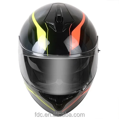 DOT BM22 Full Face Wireless 1000M 6 ciclisti con supporto radio FM Protezione casco Bluetooth per moto intelligente