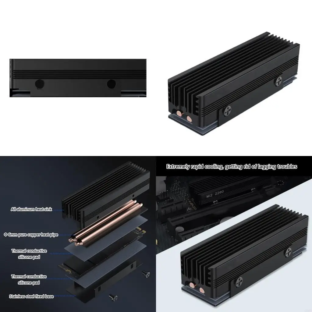 

C90F M.2 SSD NVME Расточительный раковина M.2 2280 Сплошные твердые дисковые алюминиевые радиаторы с термо охлаждающей ПК