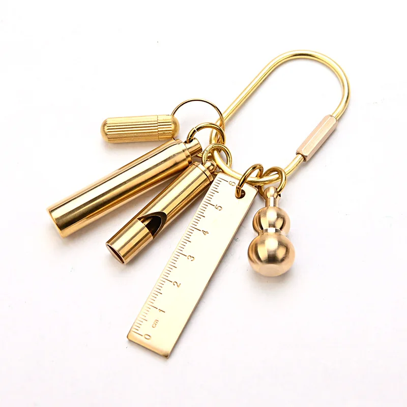 EDC Outdoor Knife Cutting Tool Multi-tool Portable Mini Key Ring Pendant Open Cans Unboxing Capsule Knife Hardware Accessories