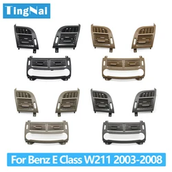 Front Dashboard Air Conditioning AC Vent Grille Panel Cover For Mercedes Benz E Class W211 2003-2008 E200 E230 E260 E2800 E350
