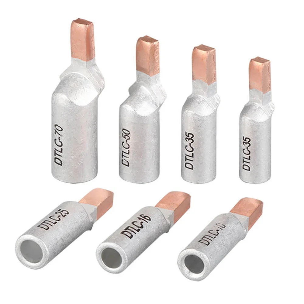 

4PCS DTLC-6/10/16/25/35/50 C45 Air Switch Circuit Breaker Terminal Copper Aluminum Terminal Wire Connector Pin Binding Post DZ47