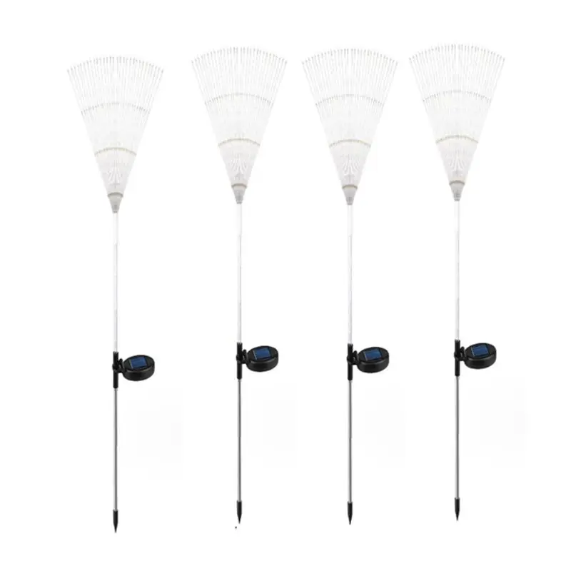 A20F-4 PCS Solar Light 120 LED Outdoor Solar Garden Decorative Lights IP65 Waterproof String With Rainbow Tube