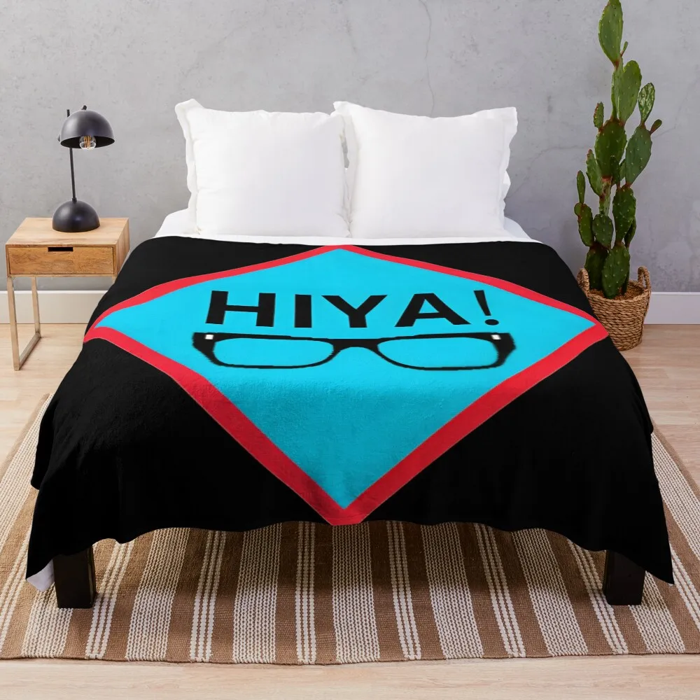 

Hiya ! Richard Osman Throw Blanket Breathable Lightweight Blanket for Adults Kids