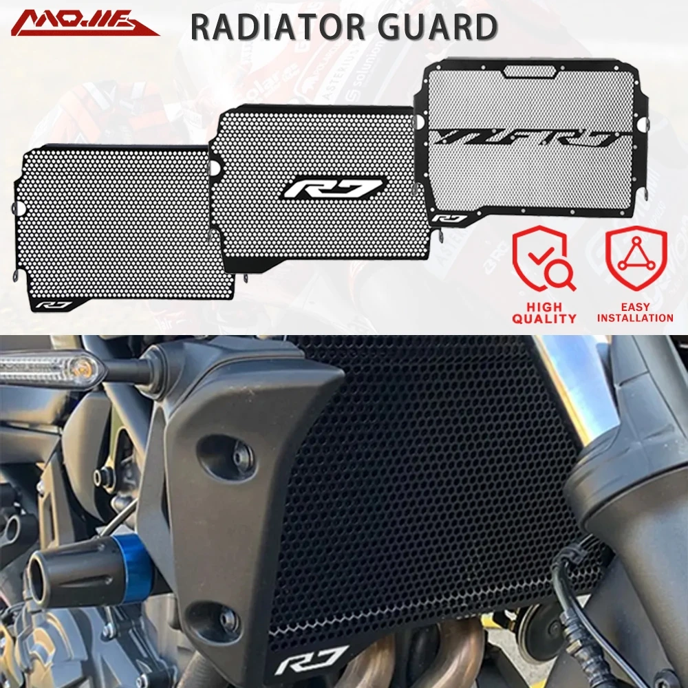 

For Yamaha R7 YZF-R7 YZFR7 YZF R7 2021 2022 2023 2024 Motorcycle Accessories Radiator Grille Guard Protection Water Tank Guard