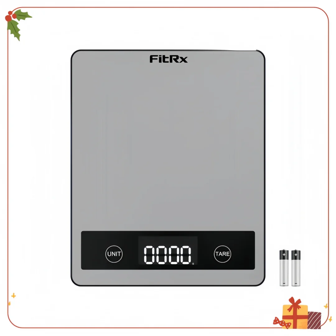 

Easy Use Digital Food Scale | 11lb Capacity in g/ml/oz | Stainless Steel | Great for Baking, Diet, Coffee, Small Business