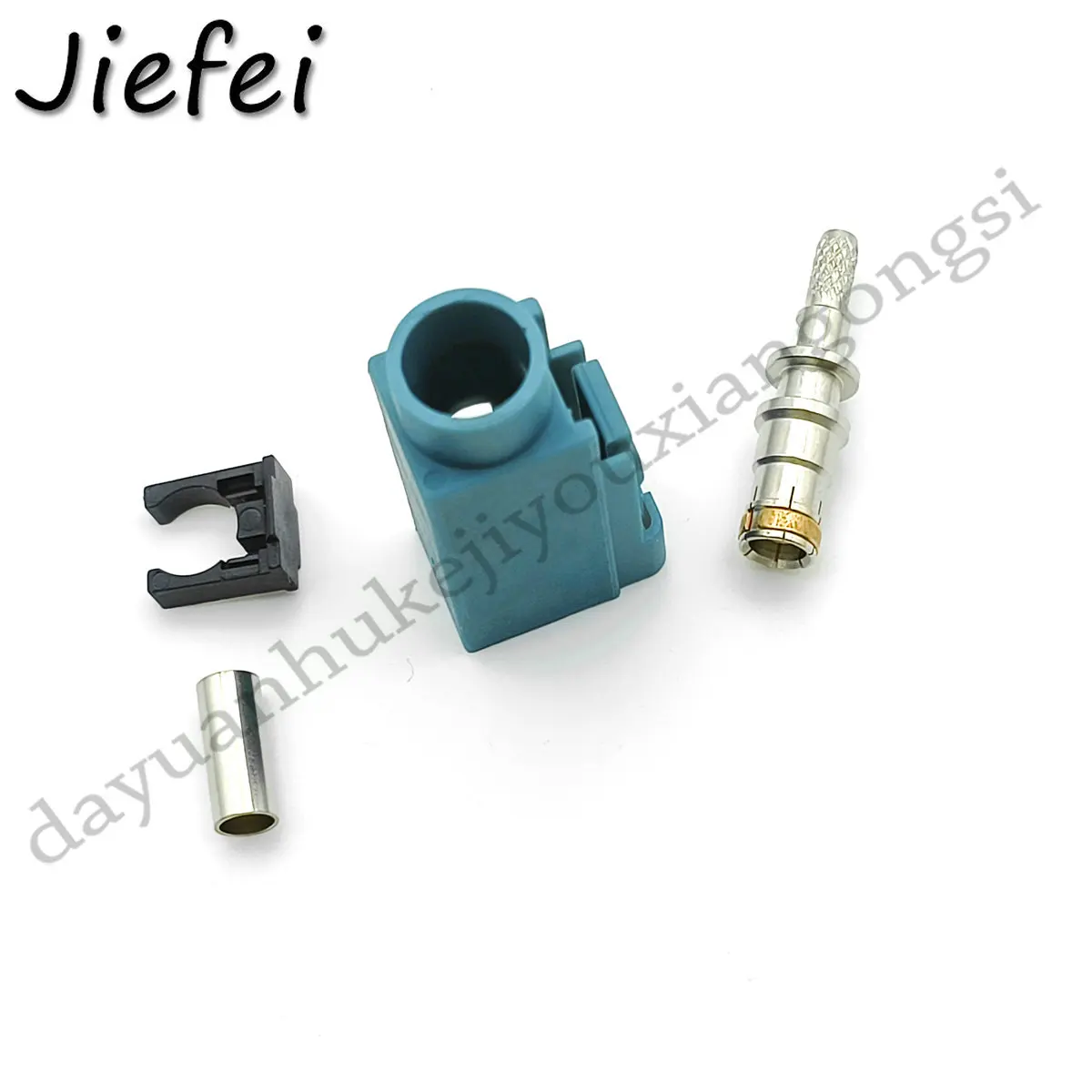 Imagem -05 - Conector Coaxial rf para Cabo Macho e Fêmea Plug Crimp Adaptador Coaxial Rg174 Rg316 Lmr100 100300 Pcs