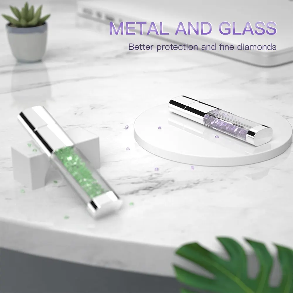 Fashion Diamond USB Flash Drive 64GB Waterproof Pendrive 64gb Memory Stick Memoria Cel USB Crystal USB Gift image 2