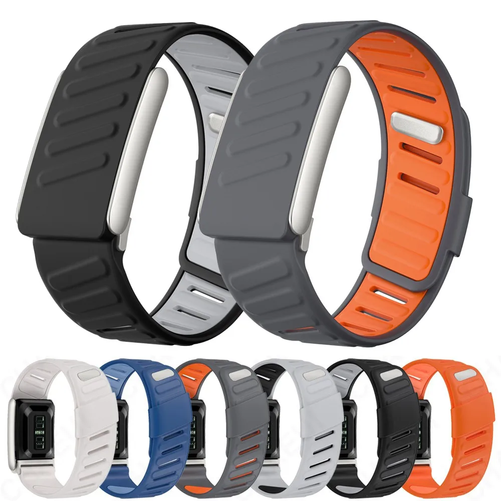 

Compatible with WHOOP 5.0 ONE PEAK LIFE MG Wrist Band Soft-Touch Silicone Waterproof Adjustable Rubber Band for Whoop 5.0/MG