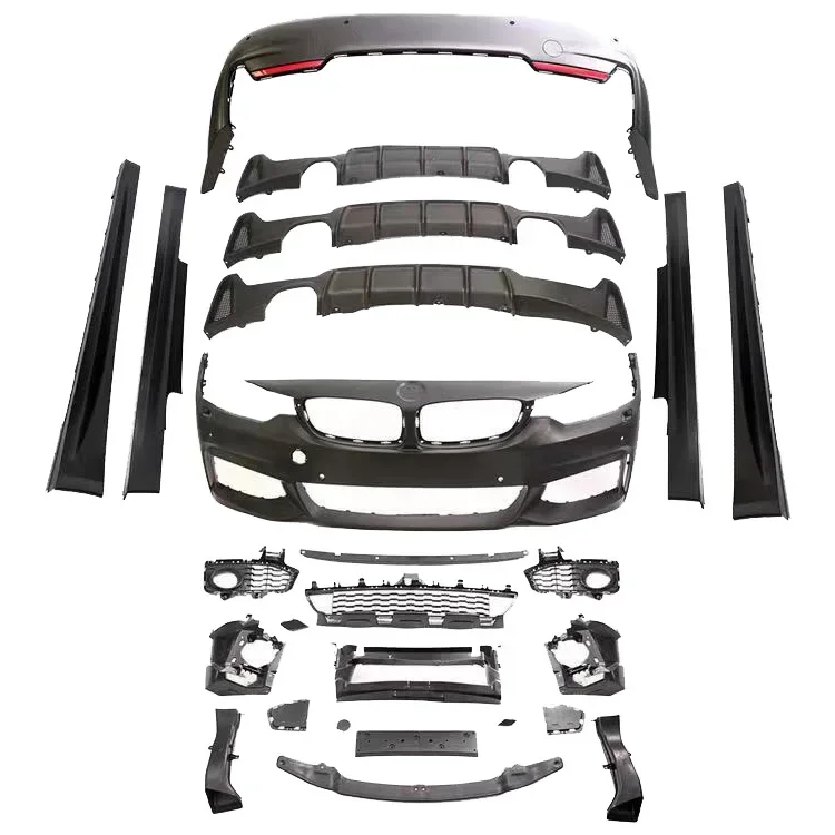 

Upgraded Product Body Kit Body Set Facelift Front Rear BumperSide Skirt Fender Flare For 4 Series F36 Mt Style Kit customcustom