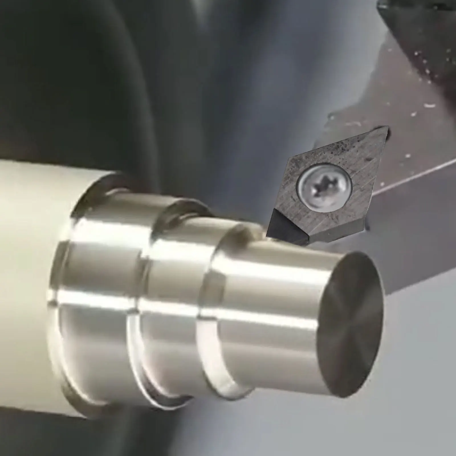PCD Polycrystalline Carbide Inserts for Machining Efficient Turning Tools for Aluminum and Copper DCGT and DCMT Options
