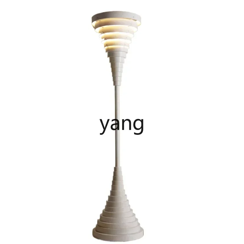 Yjq Retro Zonsondergang Sfeer Mid-Oude Lamp Woonkamer Bank Creatieve Klassieke Moderne Designer Model Vloerlamp