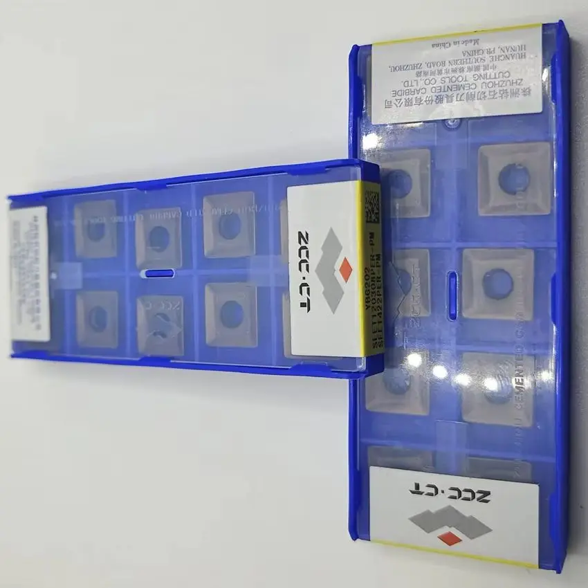 

SEET120308PER-PM YBG202/SEET120308PER-PM YBG302/SEET120308PER-PM YBG102 ZCC.CT CNC carbide inserts milling inserts 10pcs/box