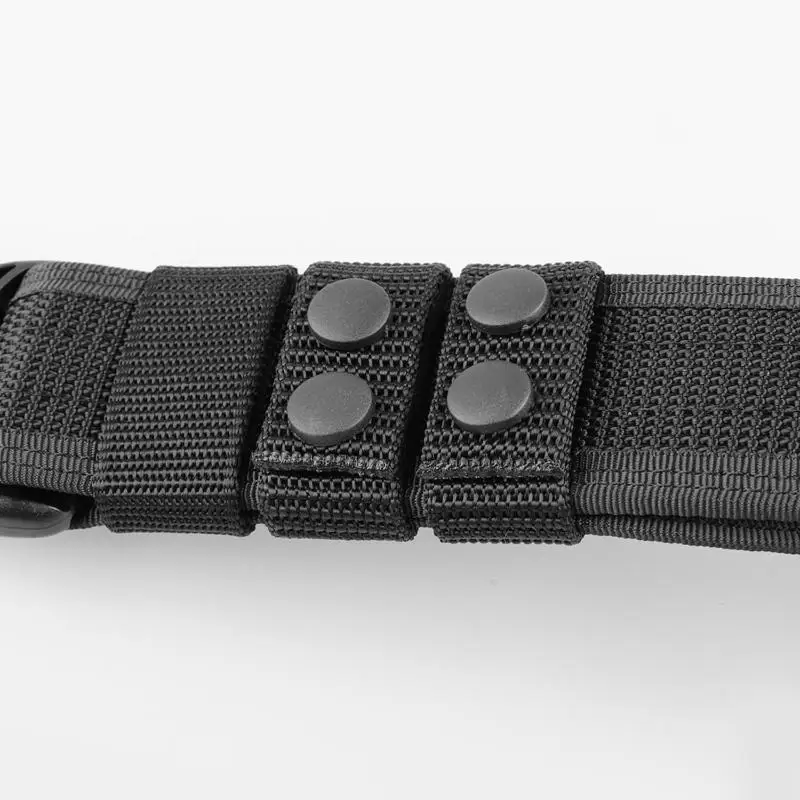 Multi Functional Tactical Belt Double Nylon Buckle Portable Belts Accessory Equipment Outdoor Sports Accessory Fixed Buckle